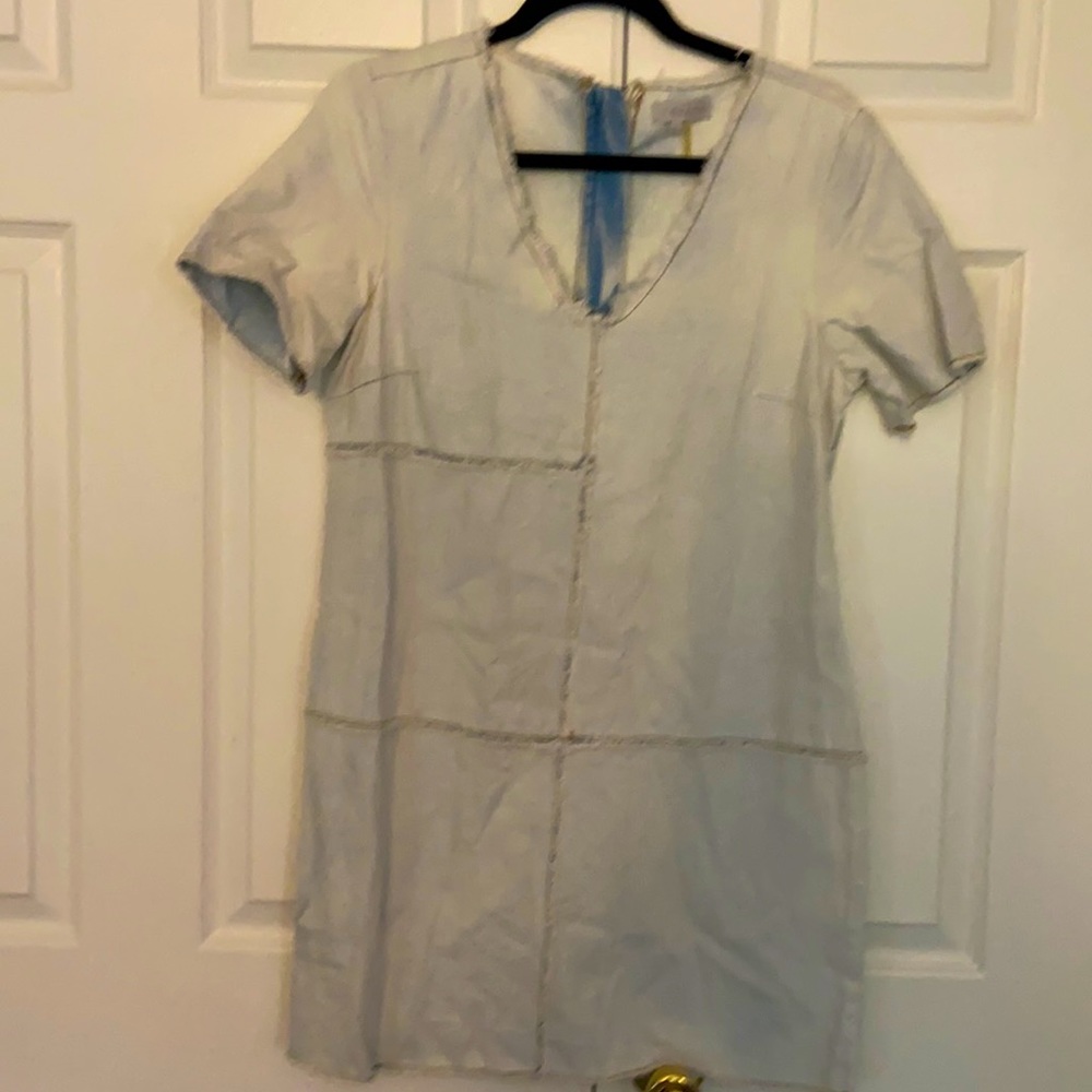 1. State denim dress